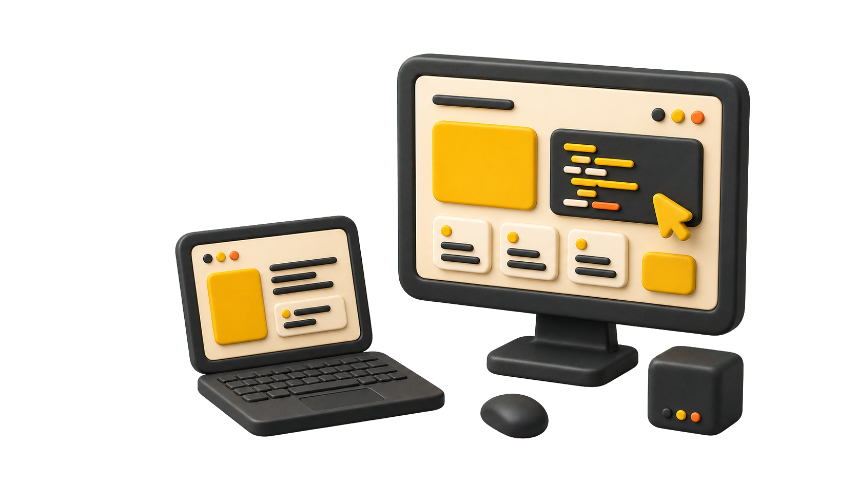 Pair programming illustration