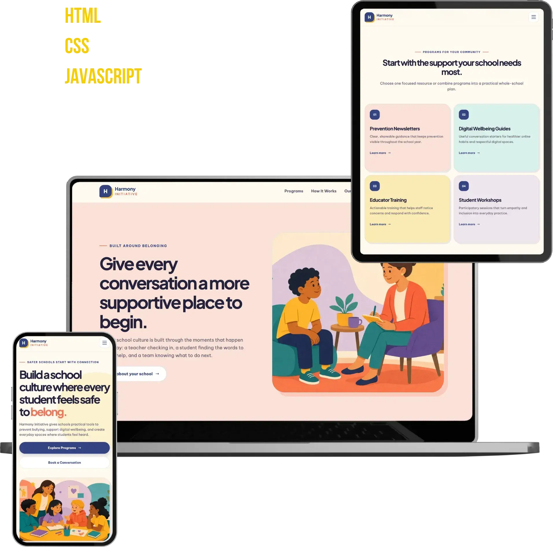 Harmony Initiative website