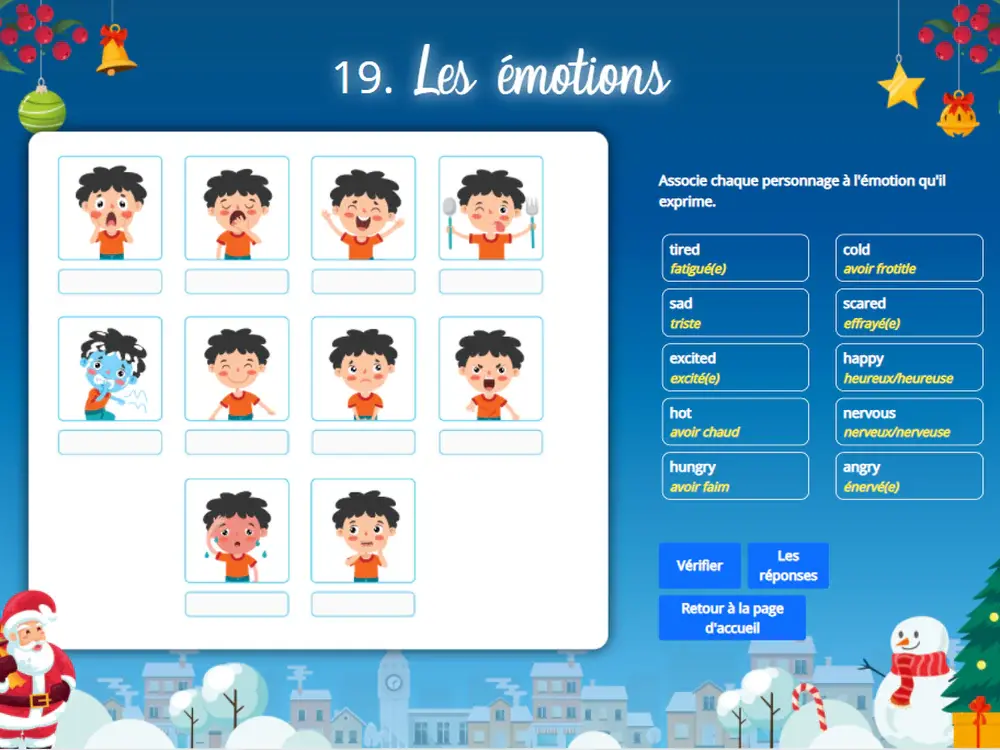 Advent calendar learning game — 6 / 7