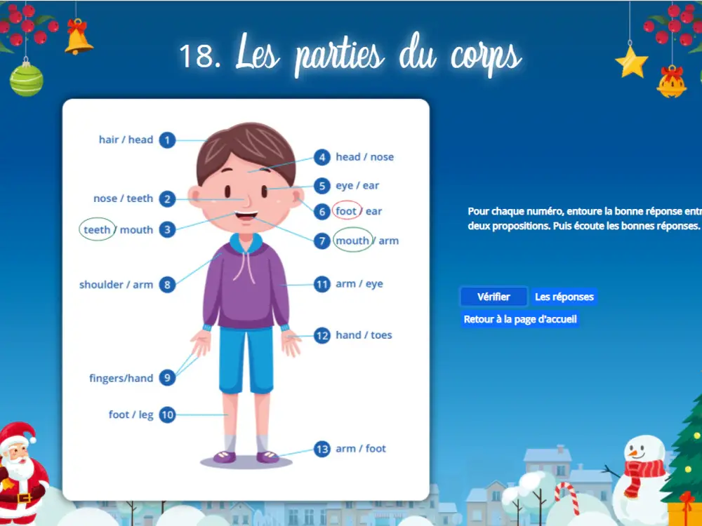 Advent calendar learning game — 7 / 7