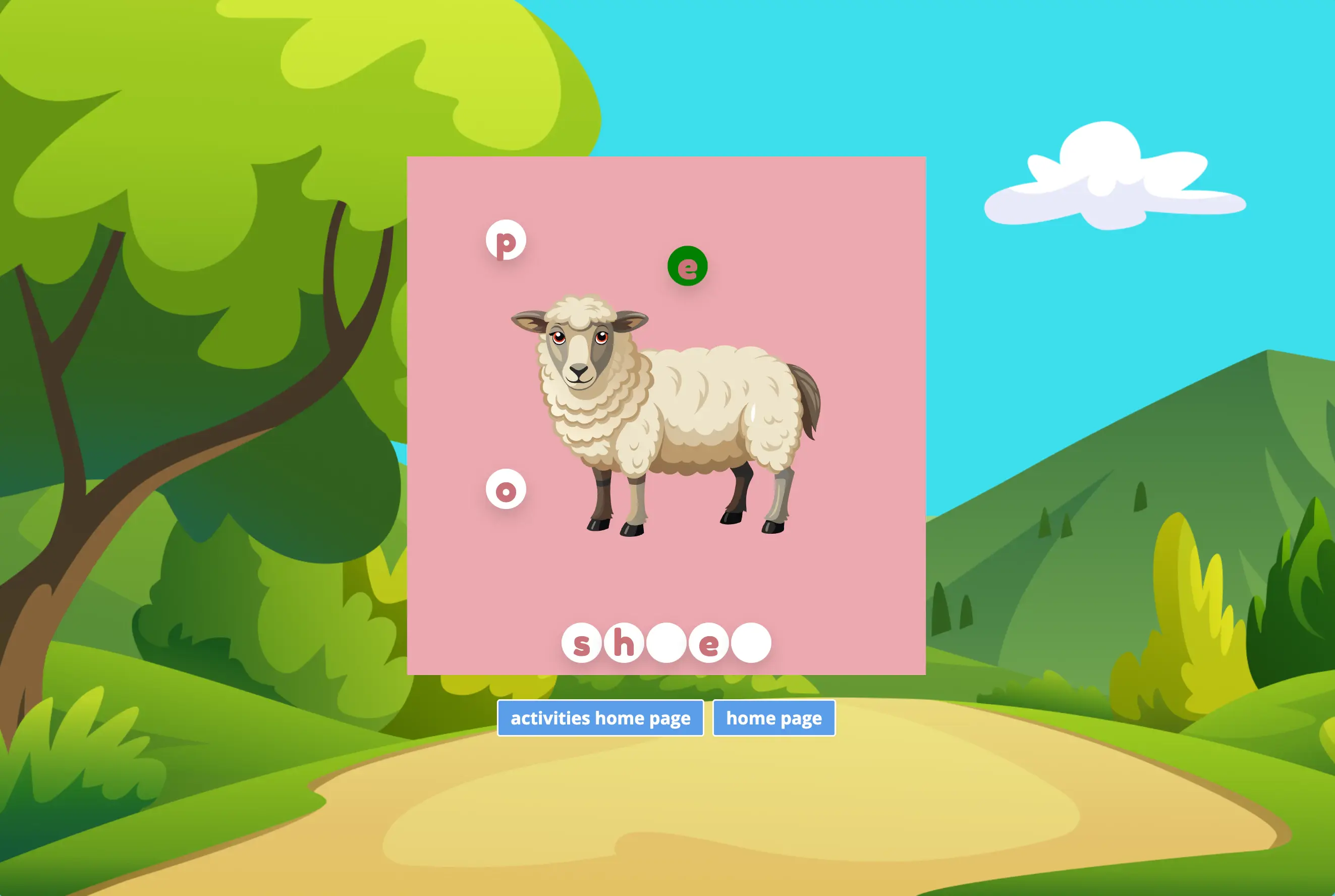 English Learning Game Platform — 3 / 7