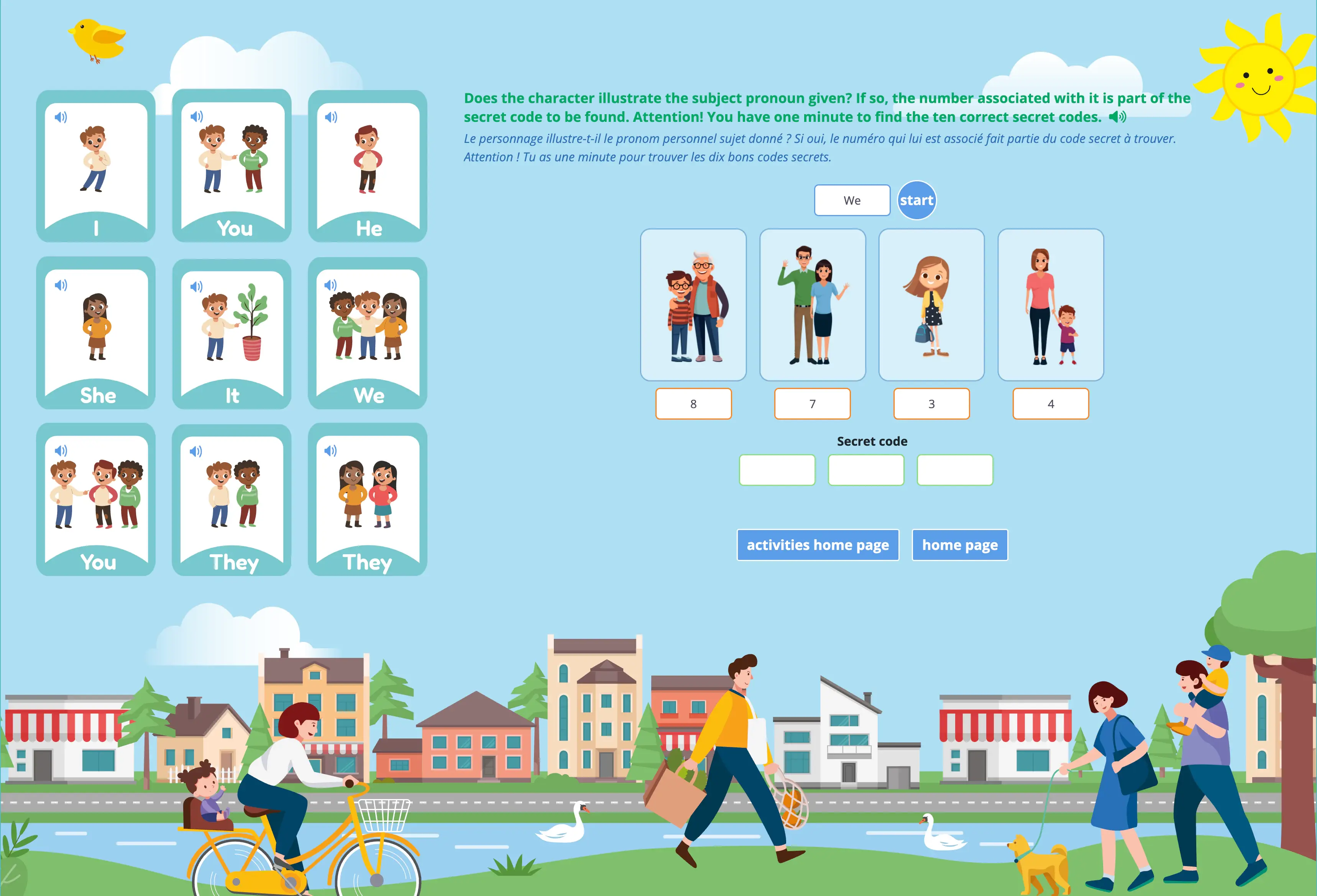 English Learning Game Platform — 5 / 7