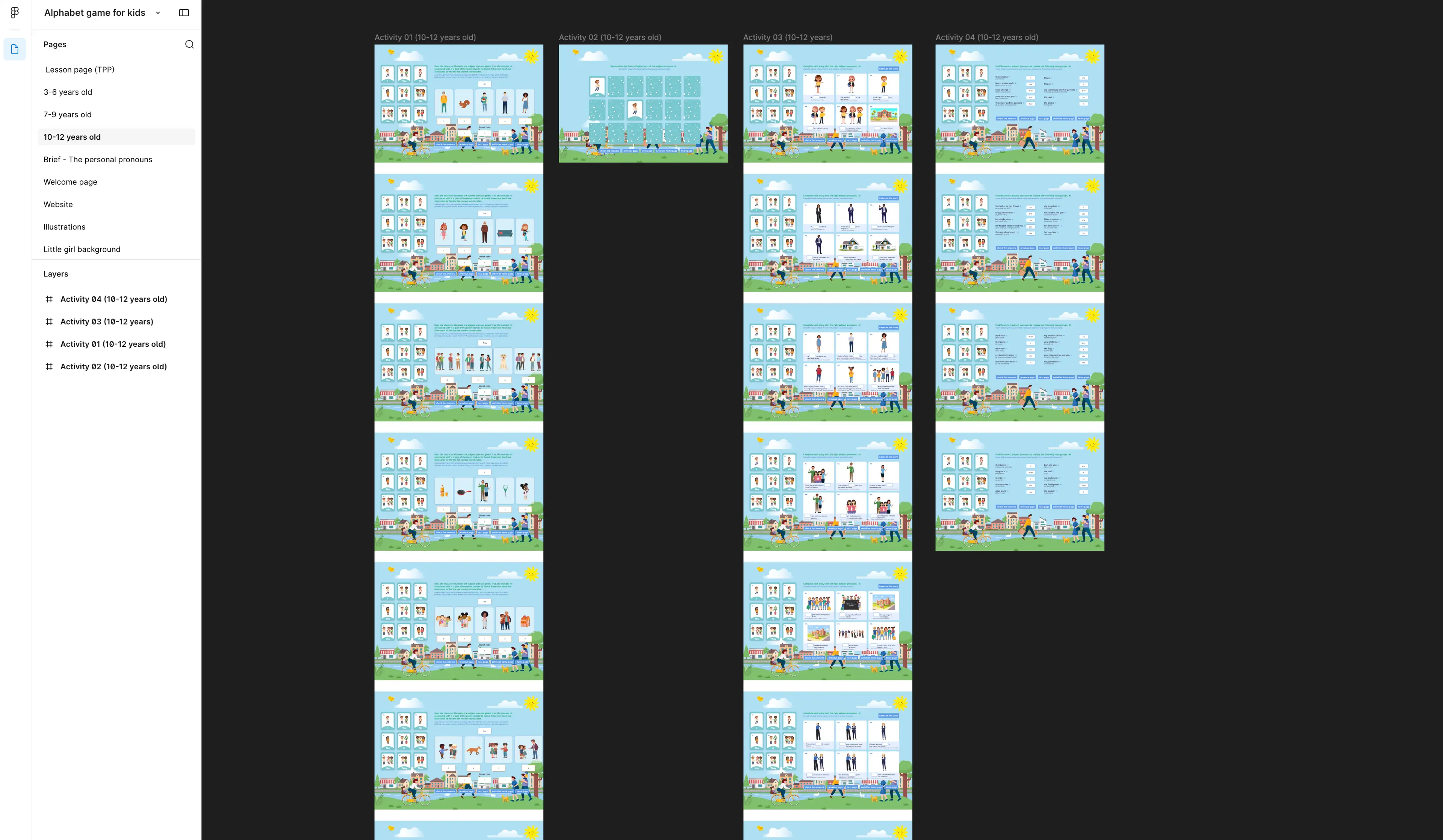 English Learning Game Platform — 7 / 7