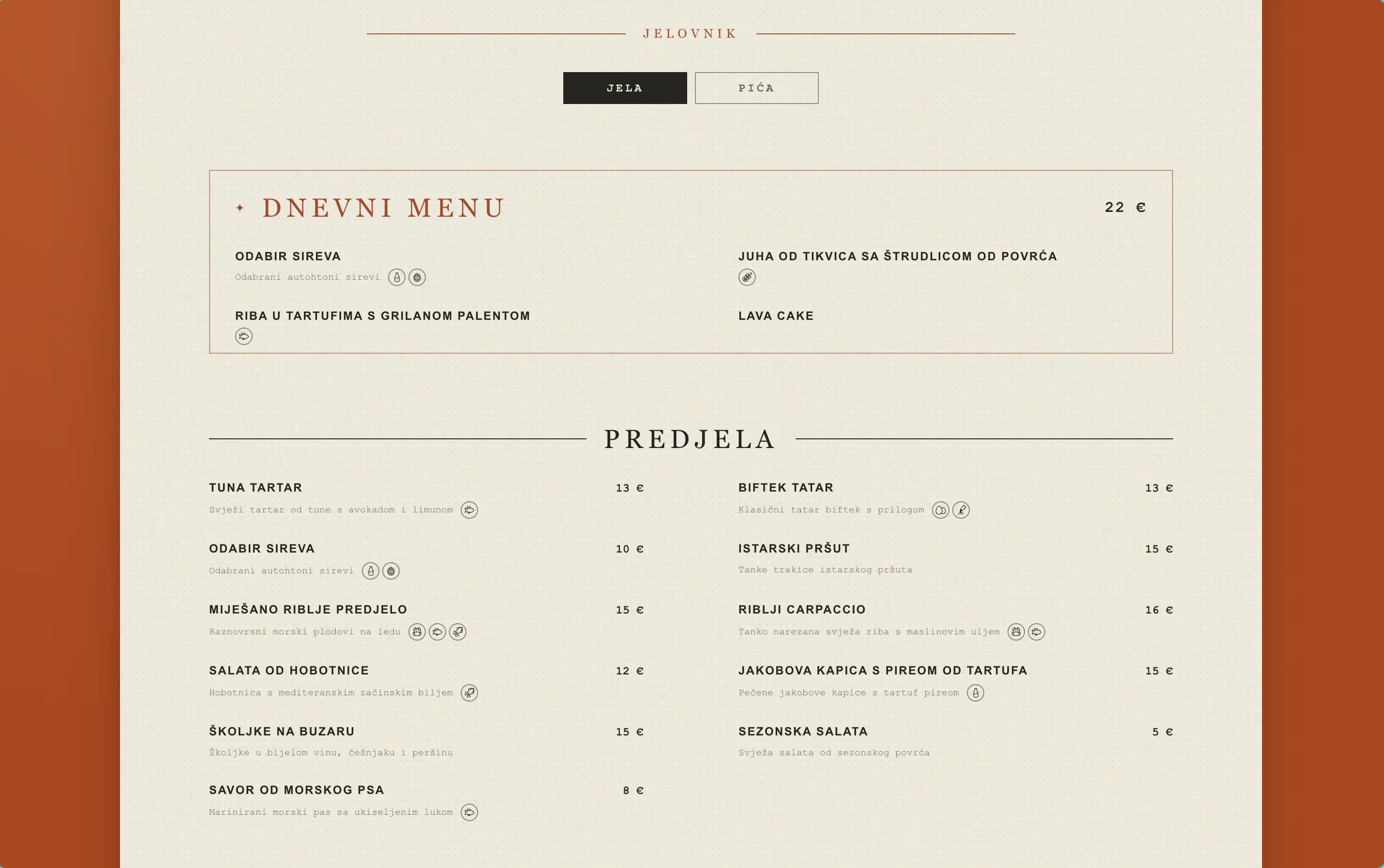 Web app for restaurant management — 5 / 5